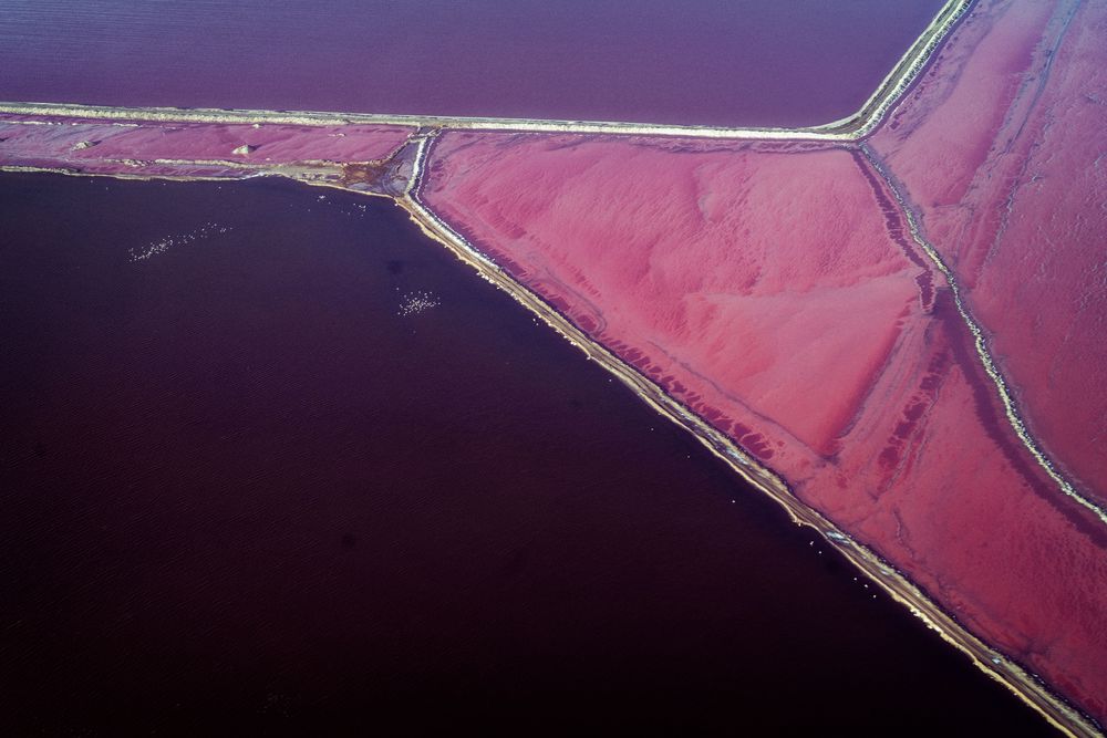 Salzgewinnung bei Walvis Bay