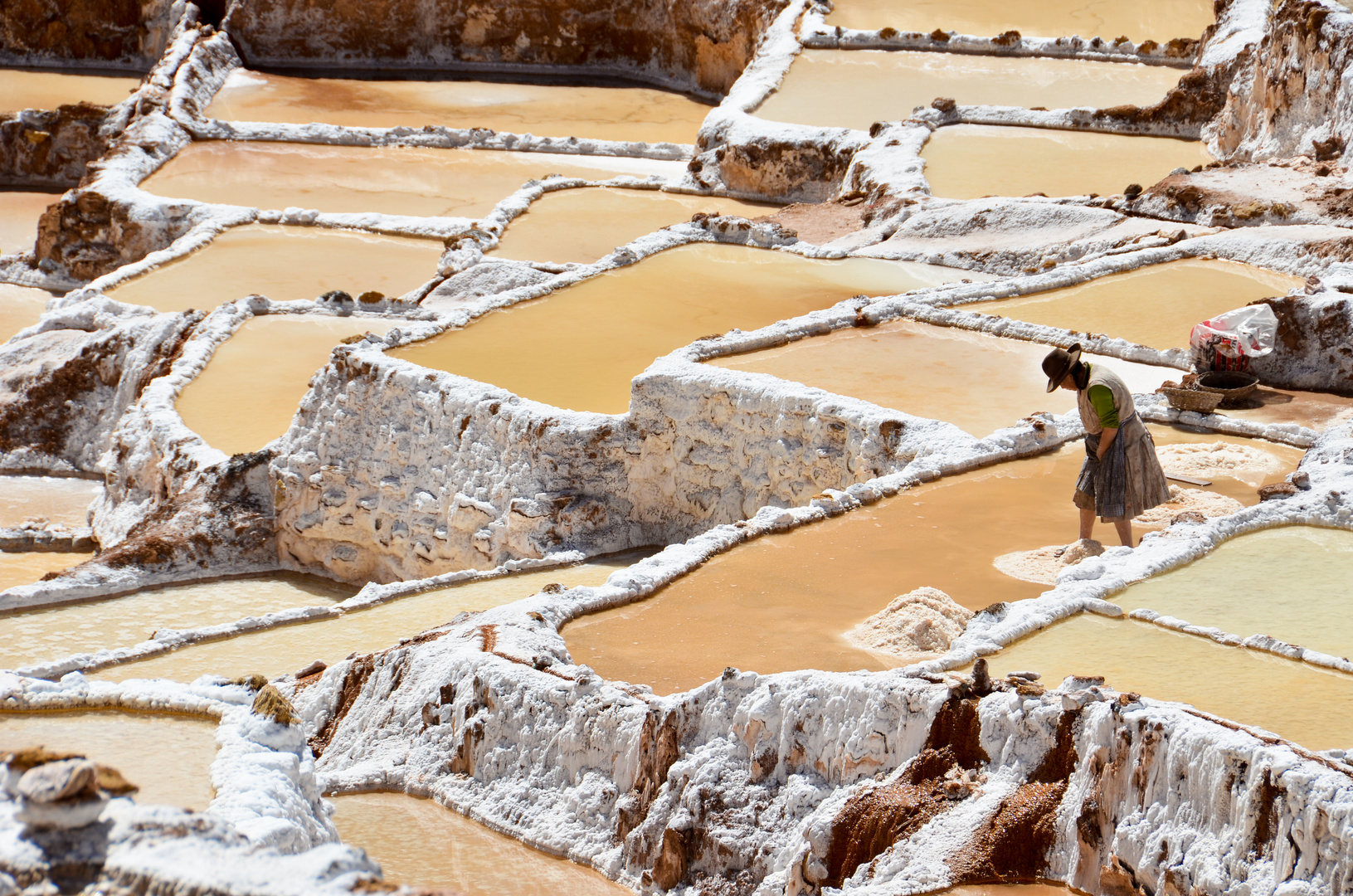 Salzgewinnung in Peru