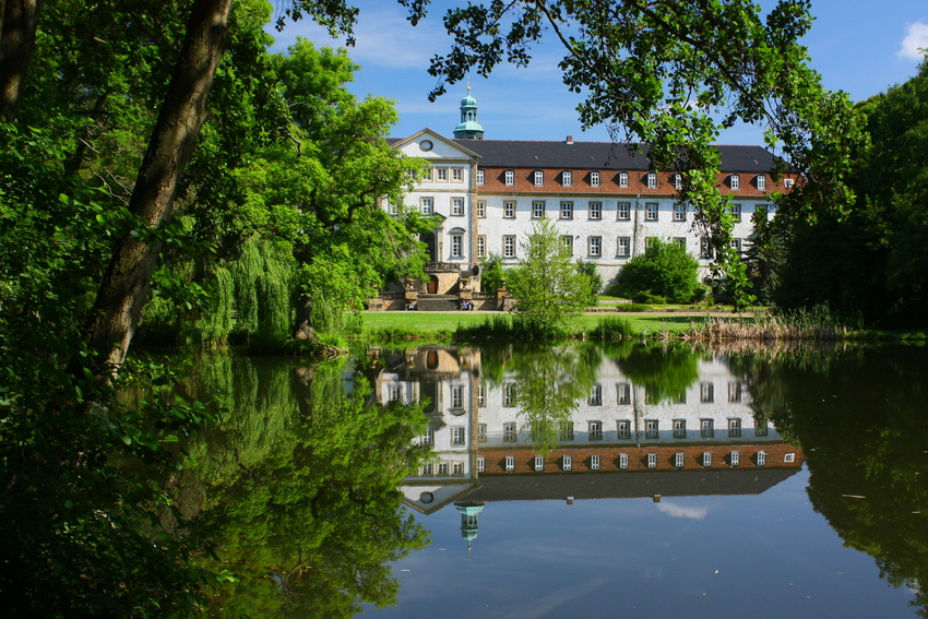 Salzgitter - Schloss Ringelheim von Westen her ...