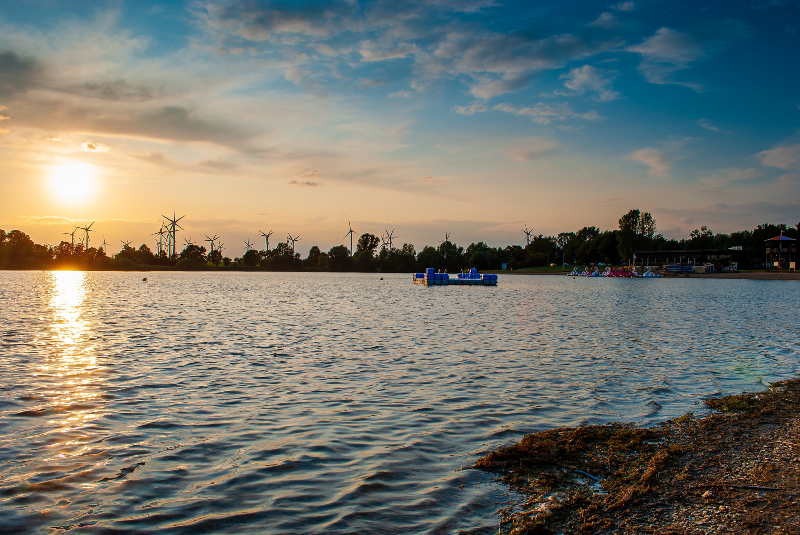 Salzgitter see am Abend 