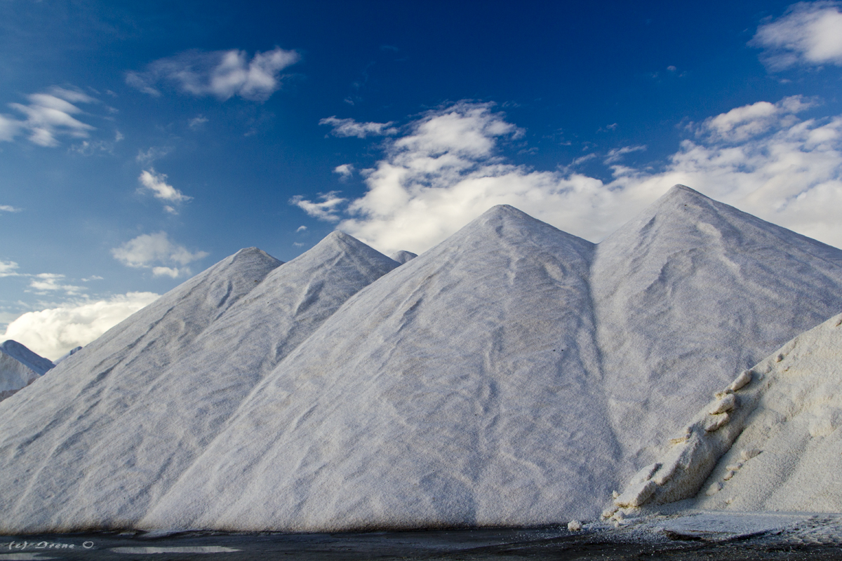 Salzhalden der Salinas de Llevant