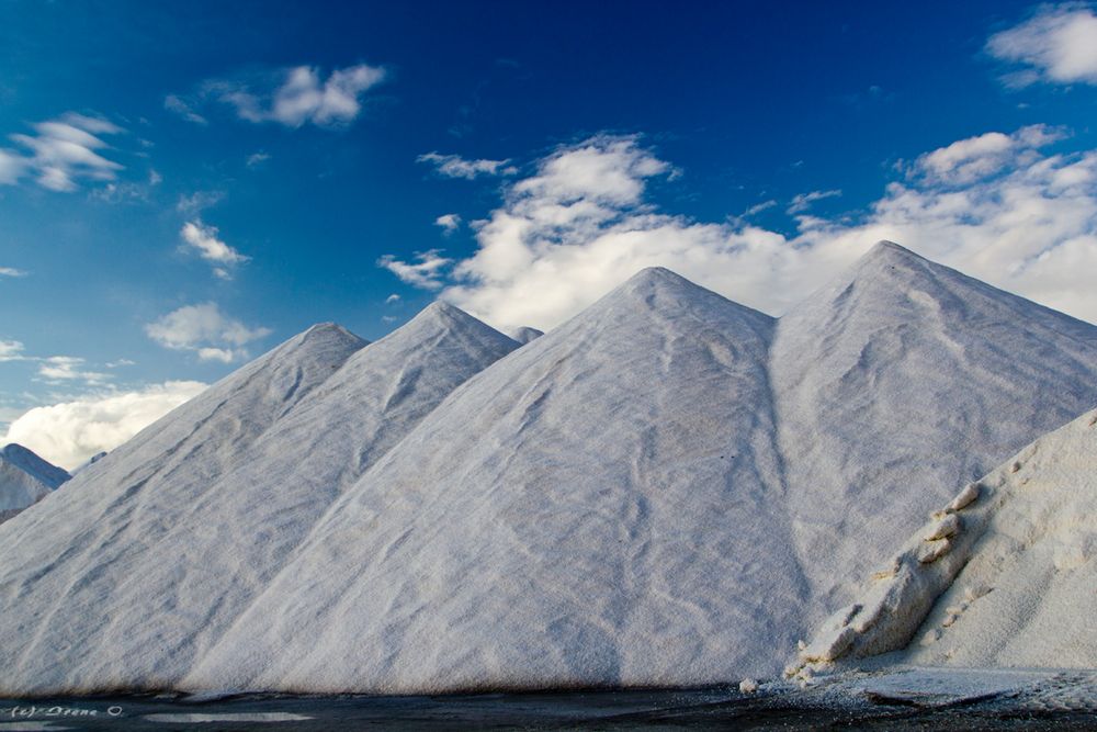 Salzhalden der Salinas de Llevant