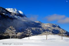 Salzkammergut - Bad Ischl, Blick auf die Katrin