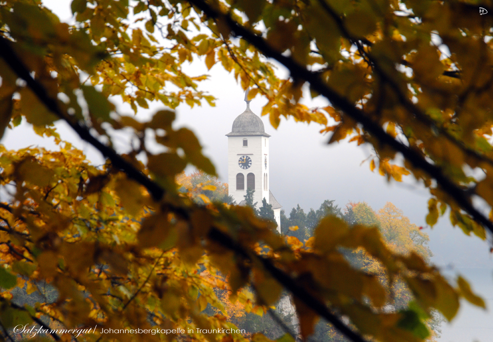 Salzkammergut - die Johannesbergkapelle in Traunkirchen