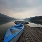 Salzkammergut, Fuschlsee mit typischem Wetter