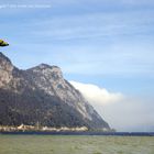 Salzkammergut - Kite Surfer am Traunsee