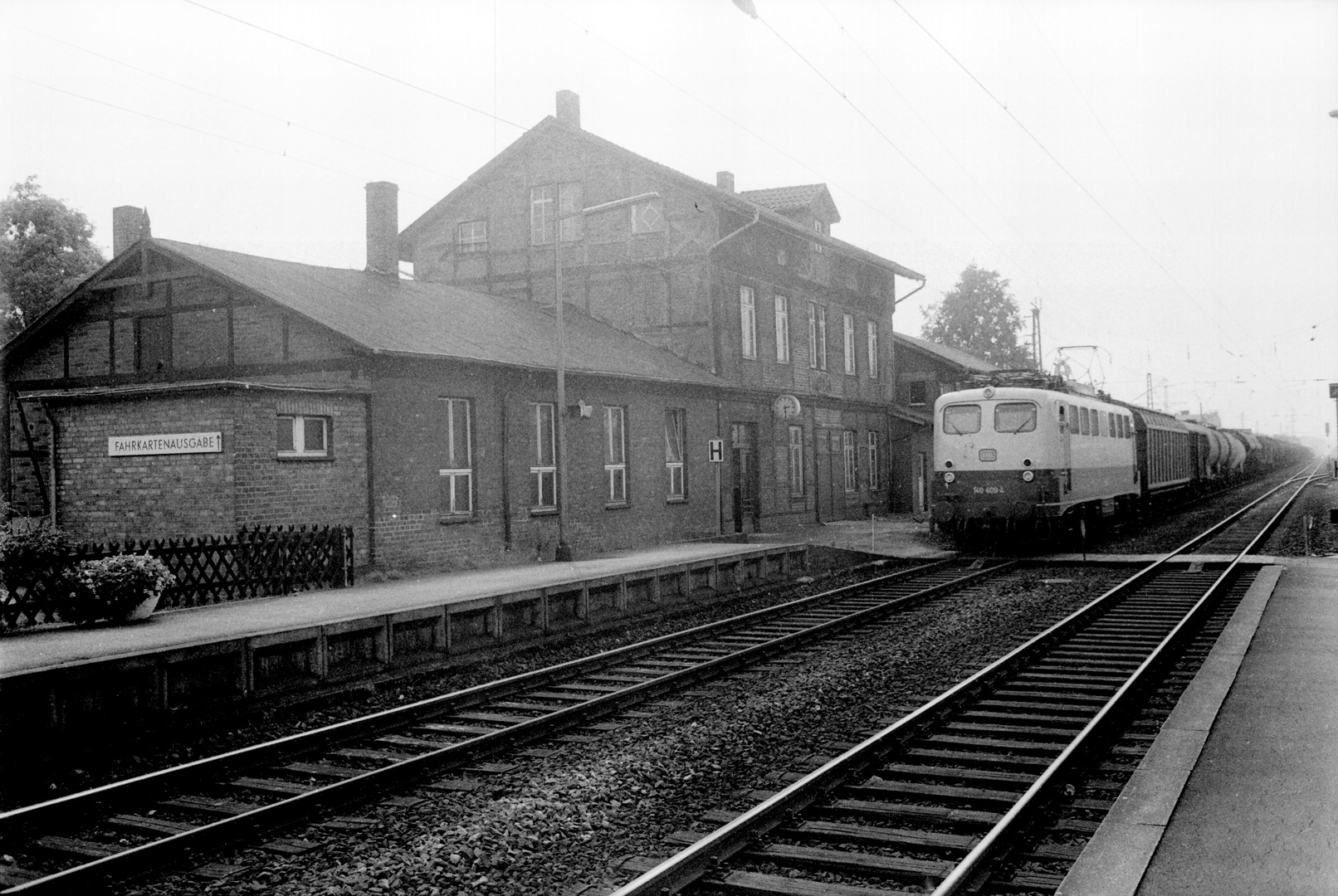 Salzkotten Bahnhof um 1988