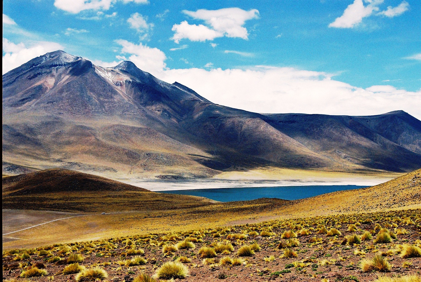 Salzsee in der Atacamawüste