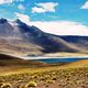 Salzsee in der Atacamawste
