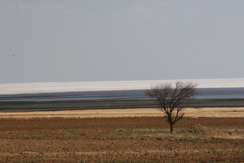 Salzsee in der Türkei - Tuz Gölü