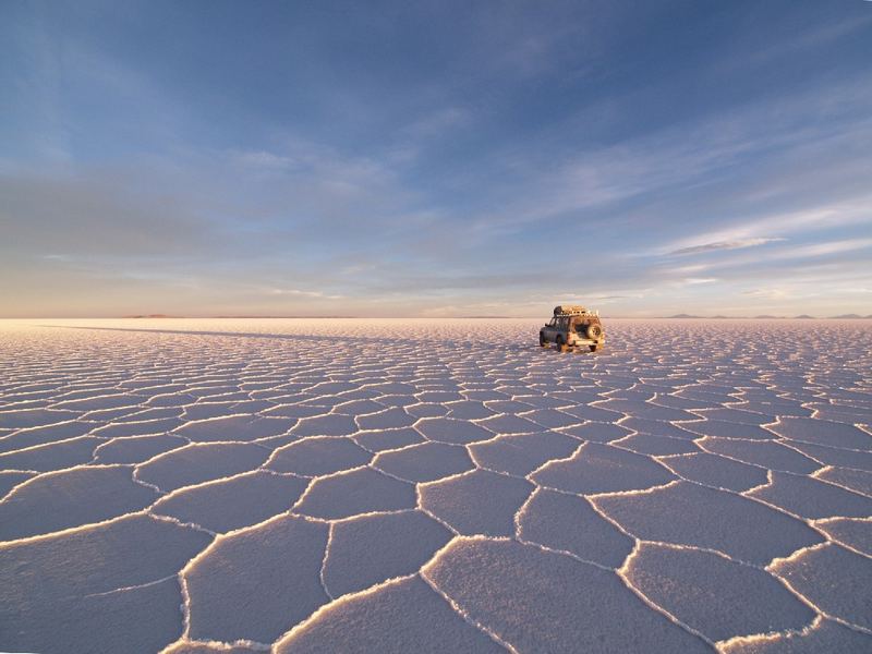 Salzsee Salar de Uyuni, Bolivien