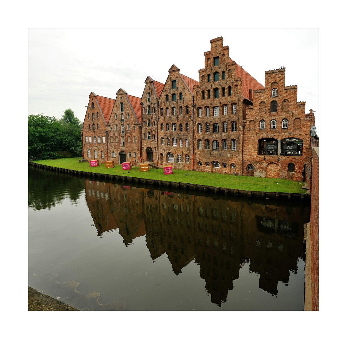 Salzspeicher an der Obertrave in Lübeck