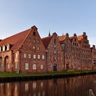 Salzspeicher an der Obertrave in Lübeck