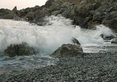 Salzwasserdusche