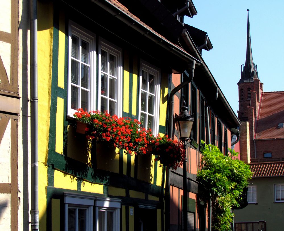 Salzwedel, in der Altstadt