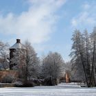 Salzwedel - Schulenburgpark mit Stadtmauer und Hungerturm