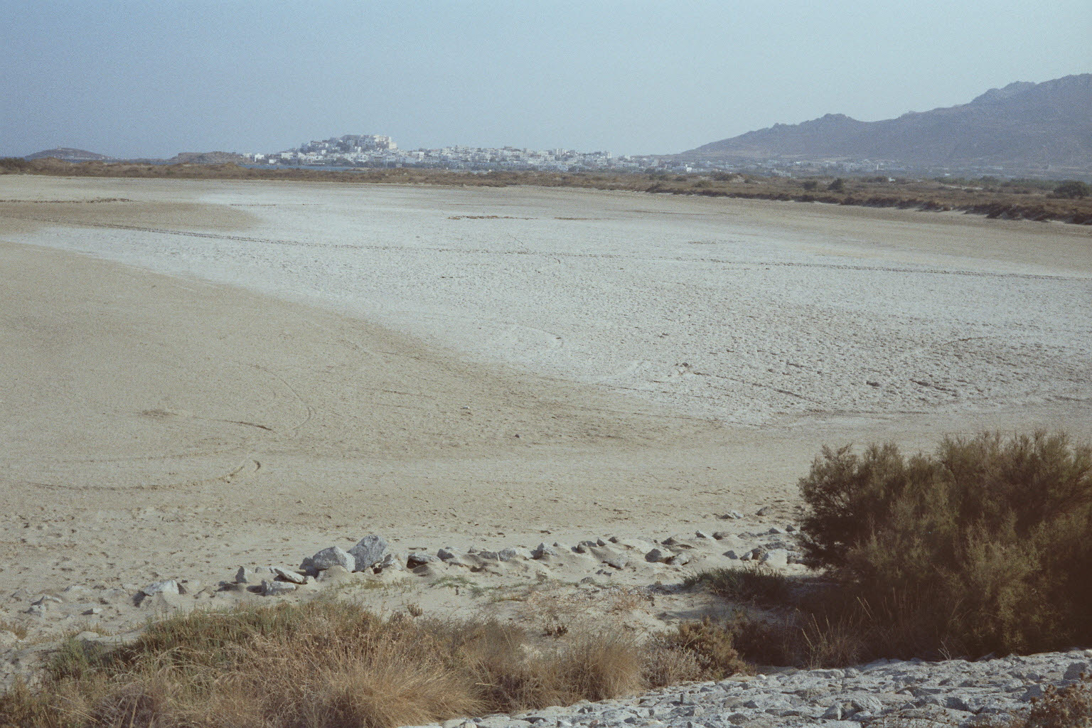 Salzwüstenstück in Griechenland - Naxos