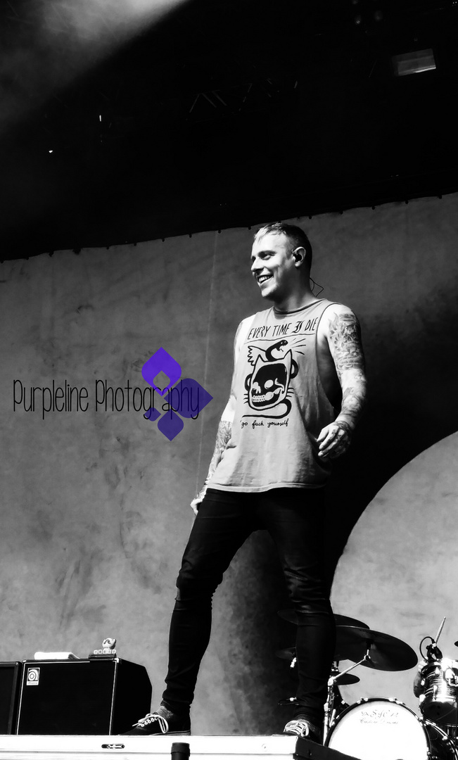 Sam Carter von der britischen Band Architects