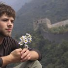 Sam on great wall of China