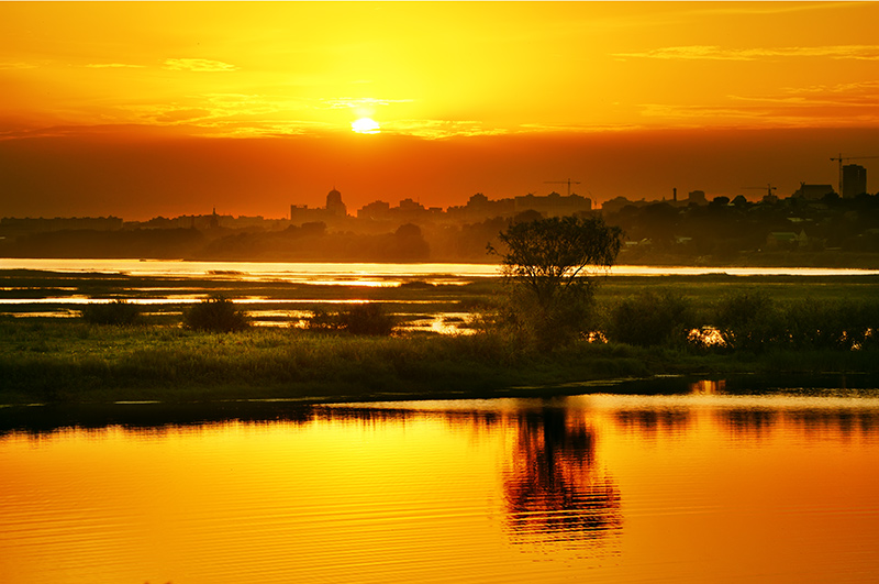 Samara sunset