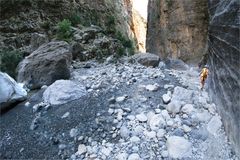Samaria-Schlucht Kreta ( 200 Meter NN )