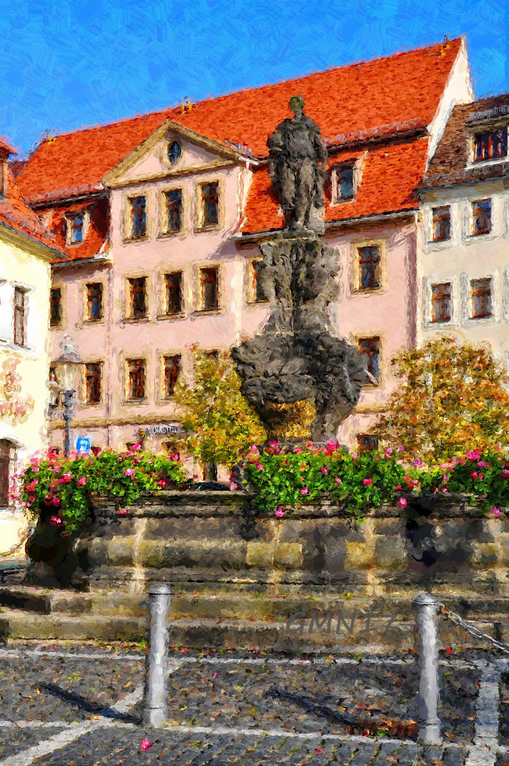 Samariterinnenbrunnen in Zittau