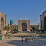 Samarkand- der Registan Platz