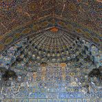 Samarkand- der Registan Platz- Detail