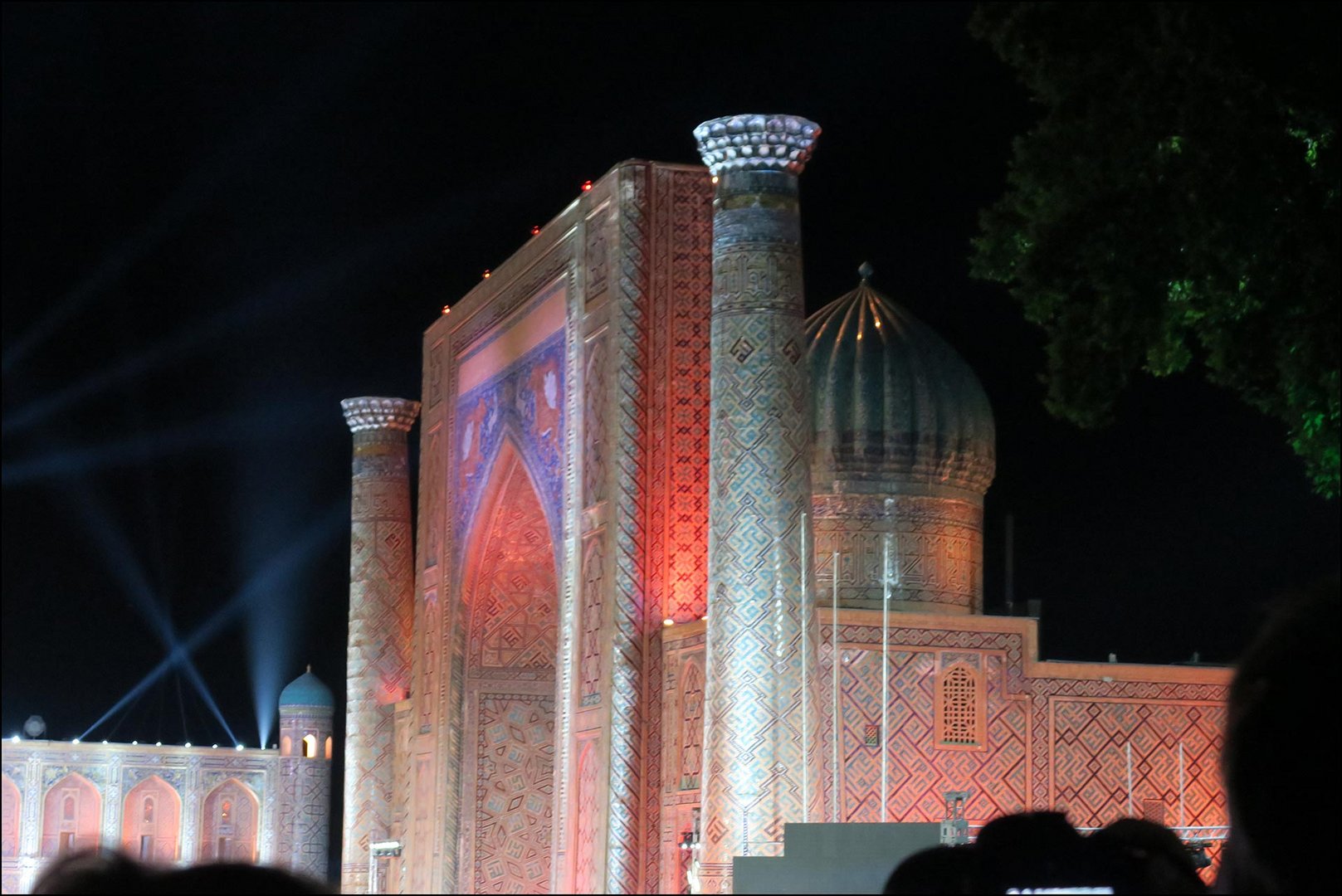 Samarkand Lichtshow (Usbekistan)