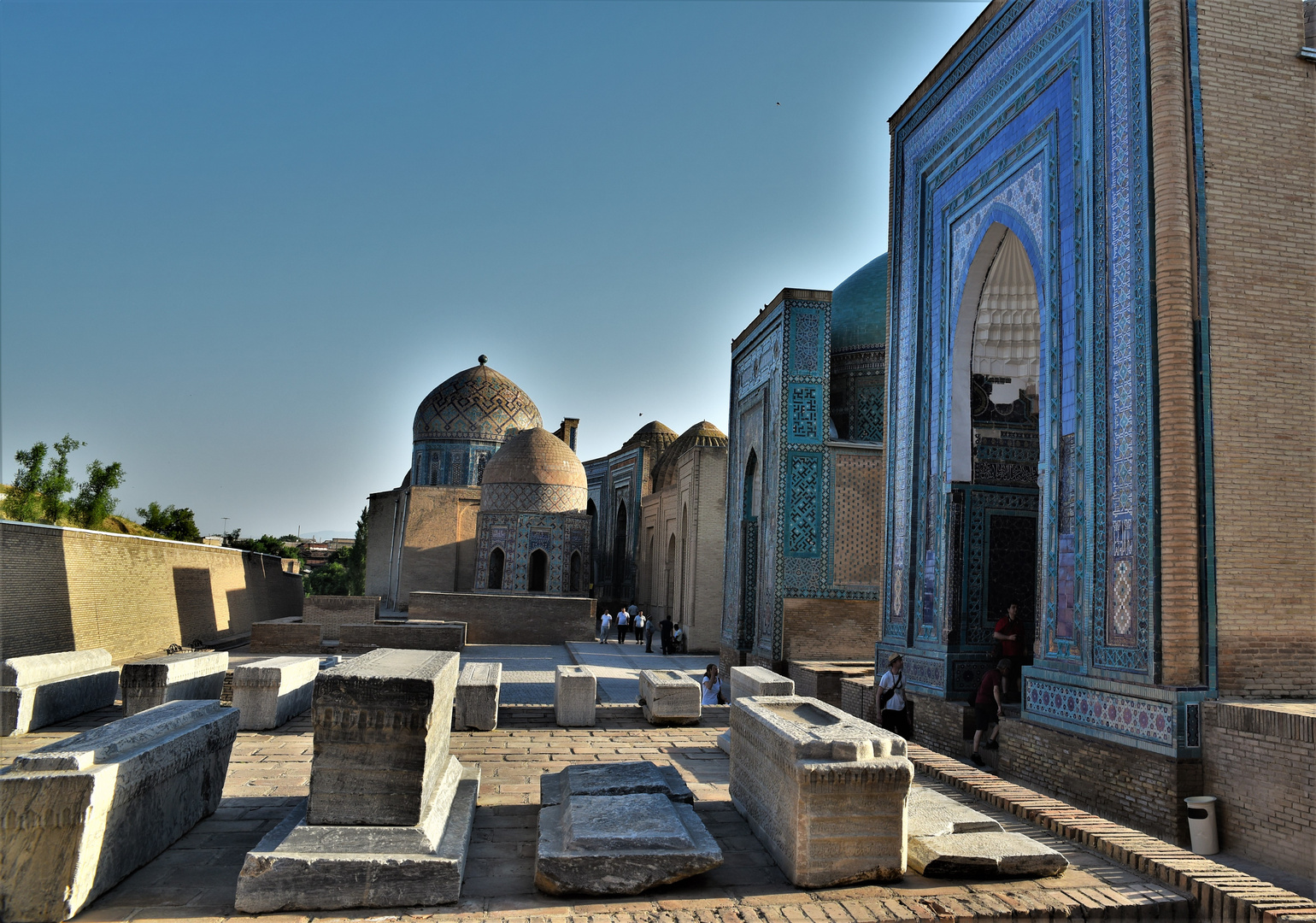 Samarkand - Nekropole Shohizinda - Gräberstraße