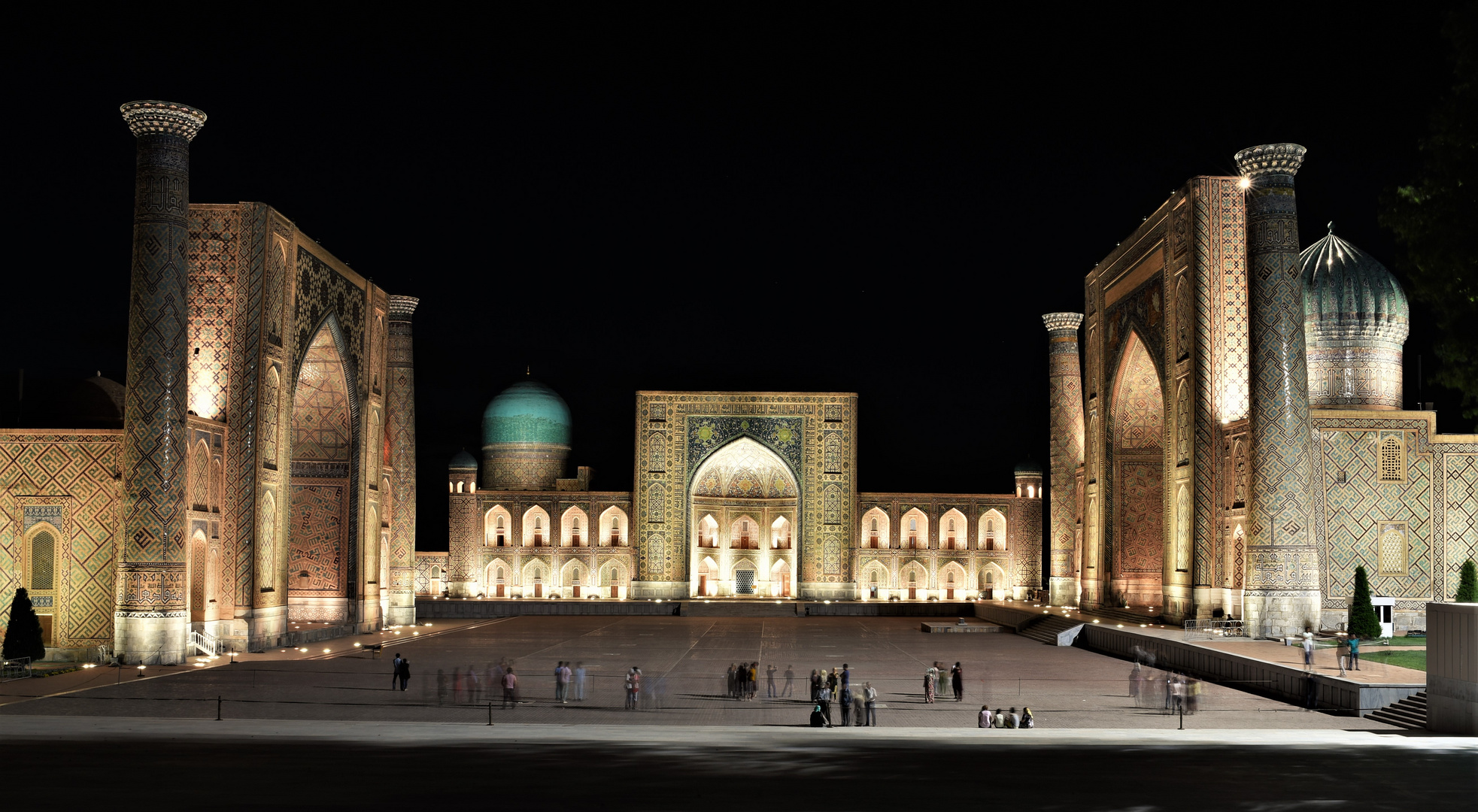 Samarkand -Registan-Platz - Zauber des Orients