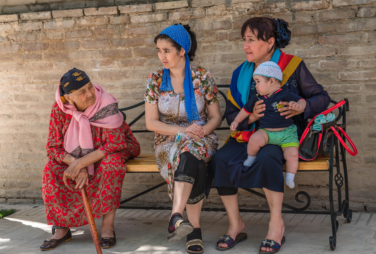 Samarkand - Shoizinda - Bank der 4 Generationen