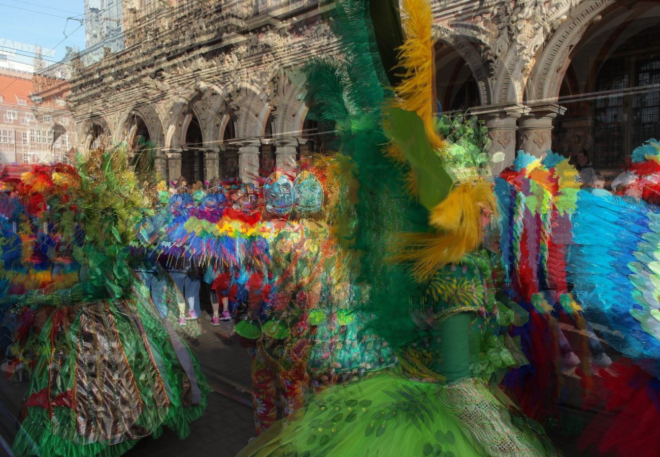 Samba Karneval Bremen (für 3D Polfilter Monitor/TV)