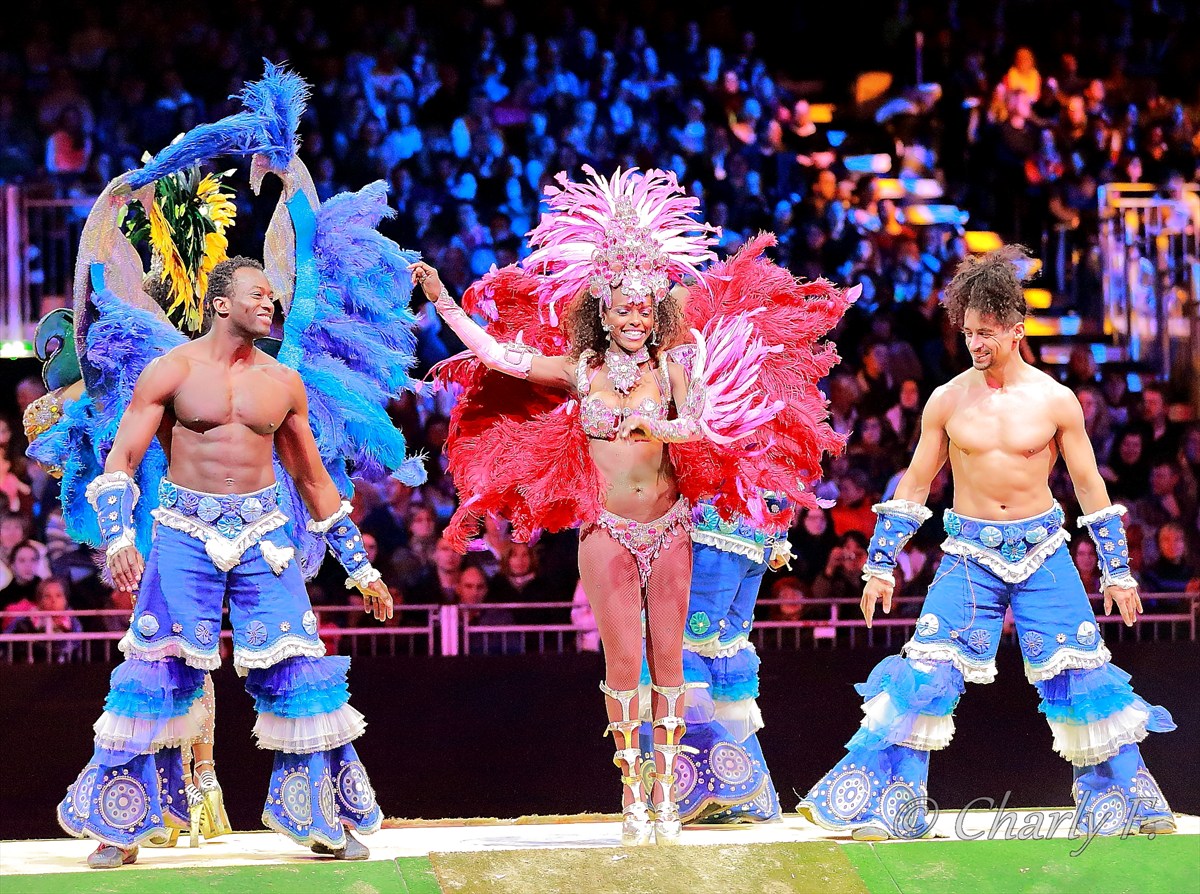 Samba-Show auf der Equitana