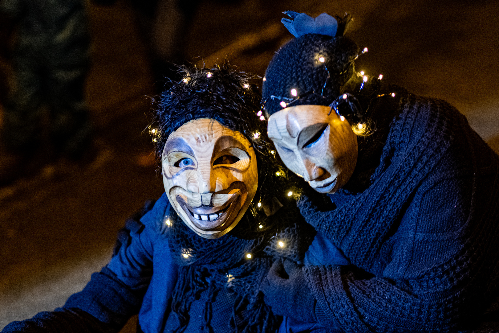 Sambakarneval in Bremen 2020 Lichtertanz