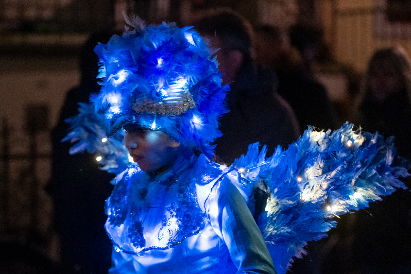 Sambakarneval in Bremen 2020 Lichtertanz