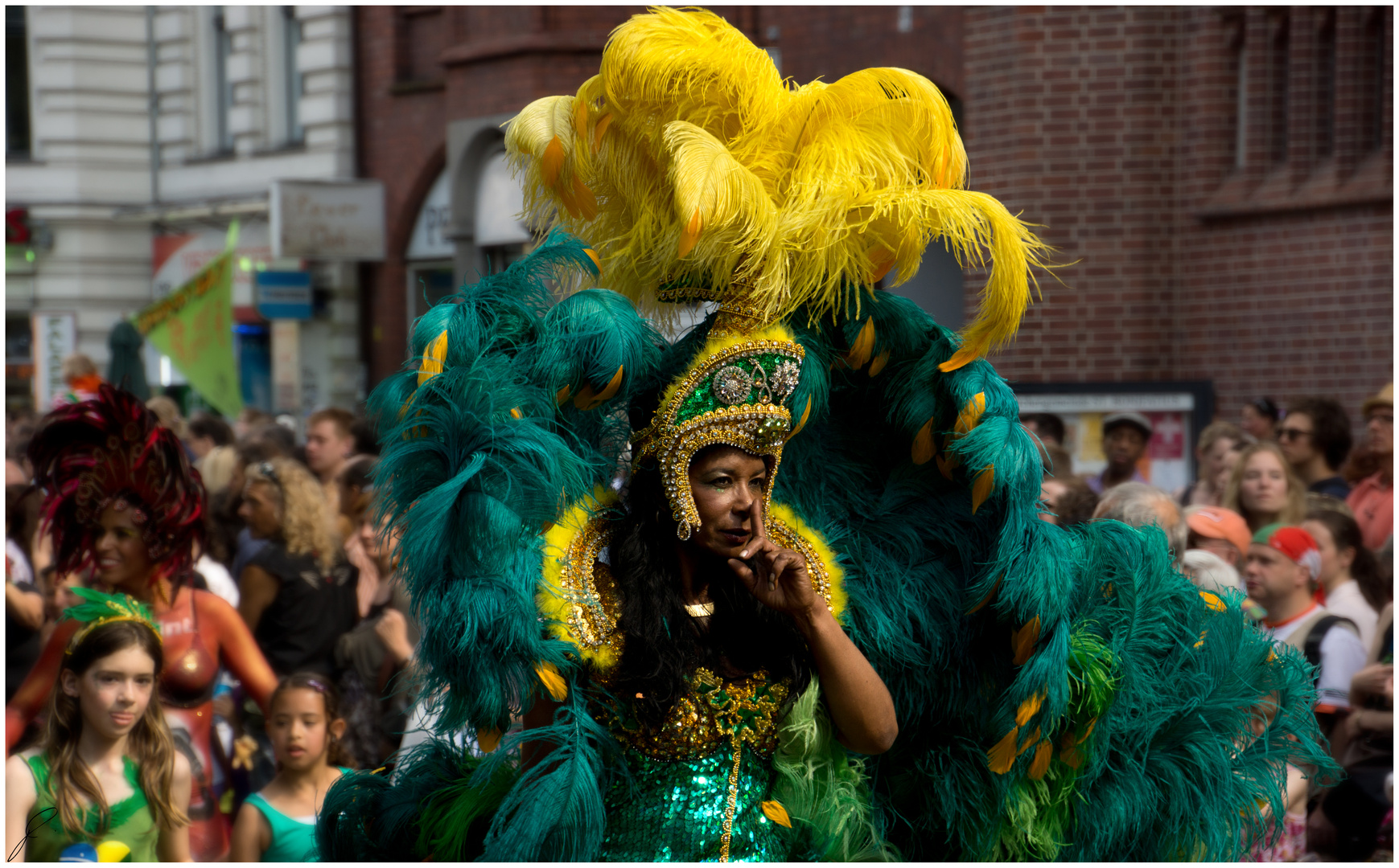 Sambaschule Anaconda auf dem Karneval der Kulturen 2012