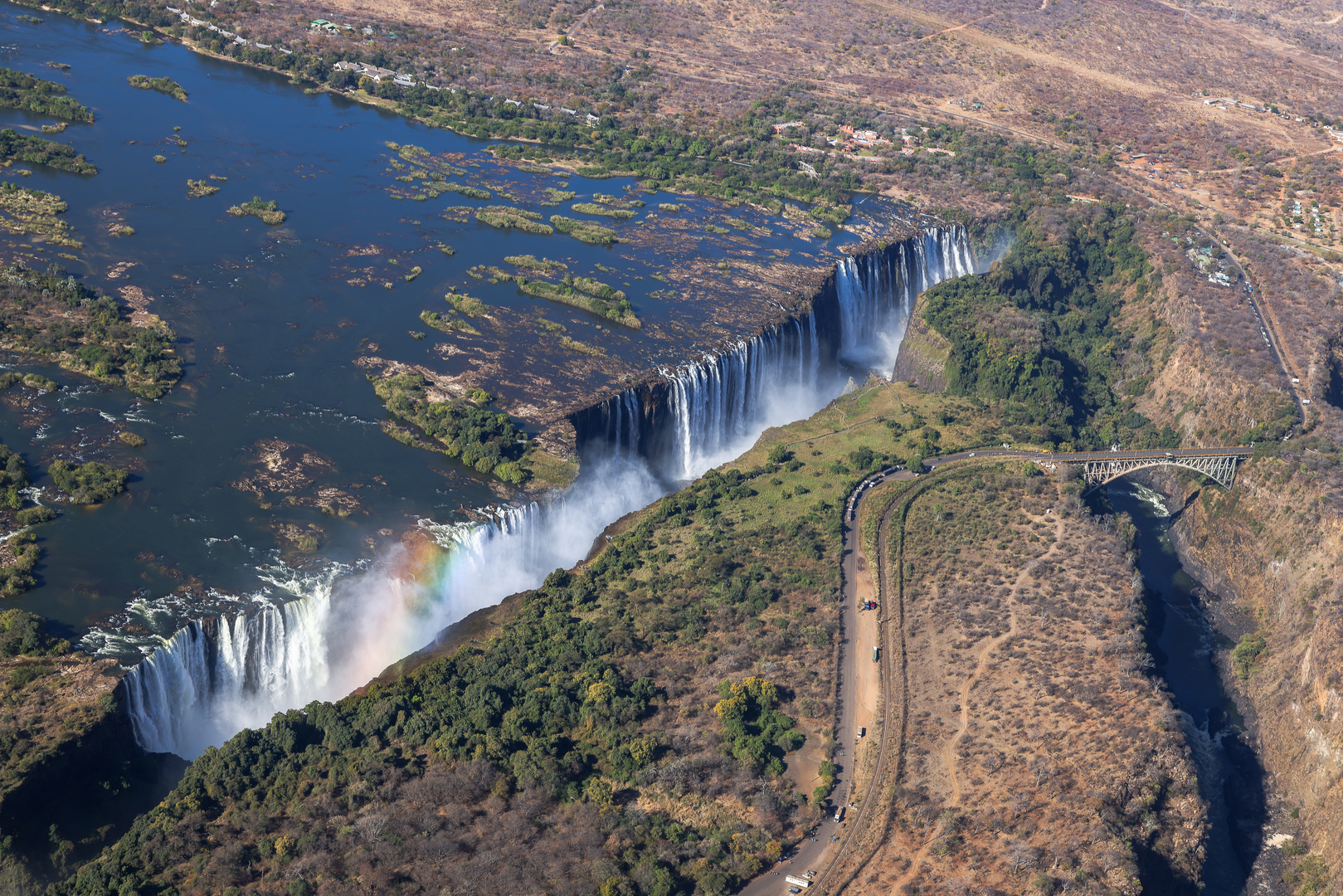 Sambesi River at Vic Falls