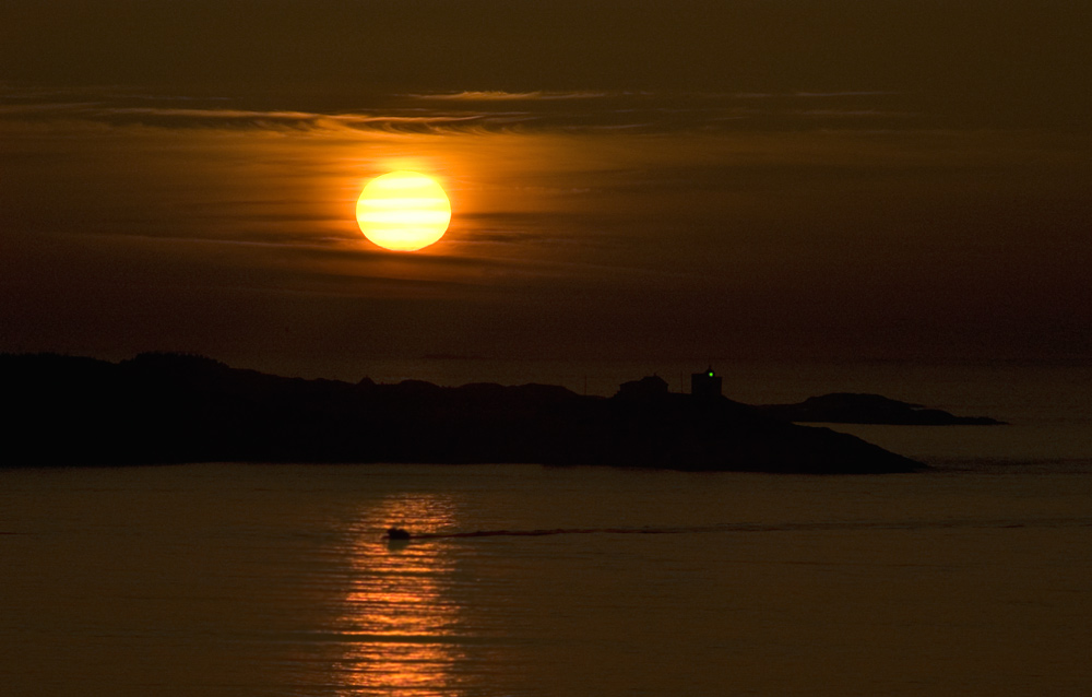 Same lighthouse, different spot, different night....