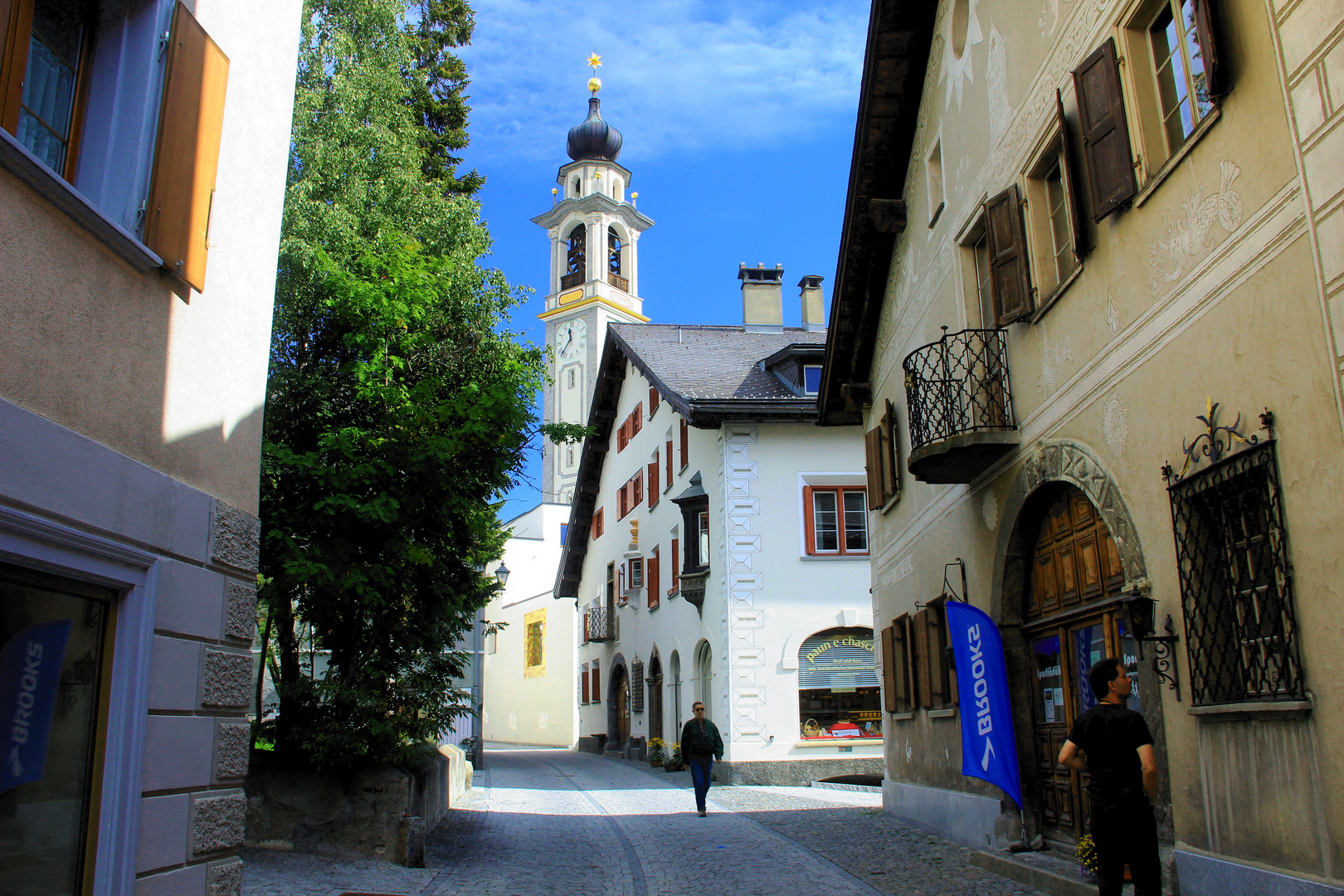 Samedan - Hauptort des Oberengadins