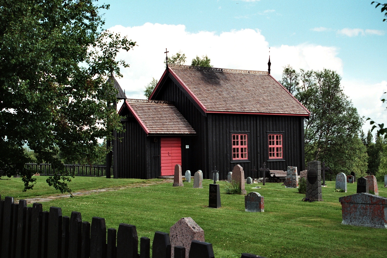Sami-Kirche in Handöl (Jämtland)