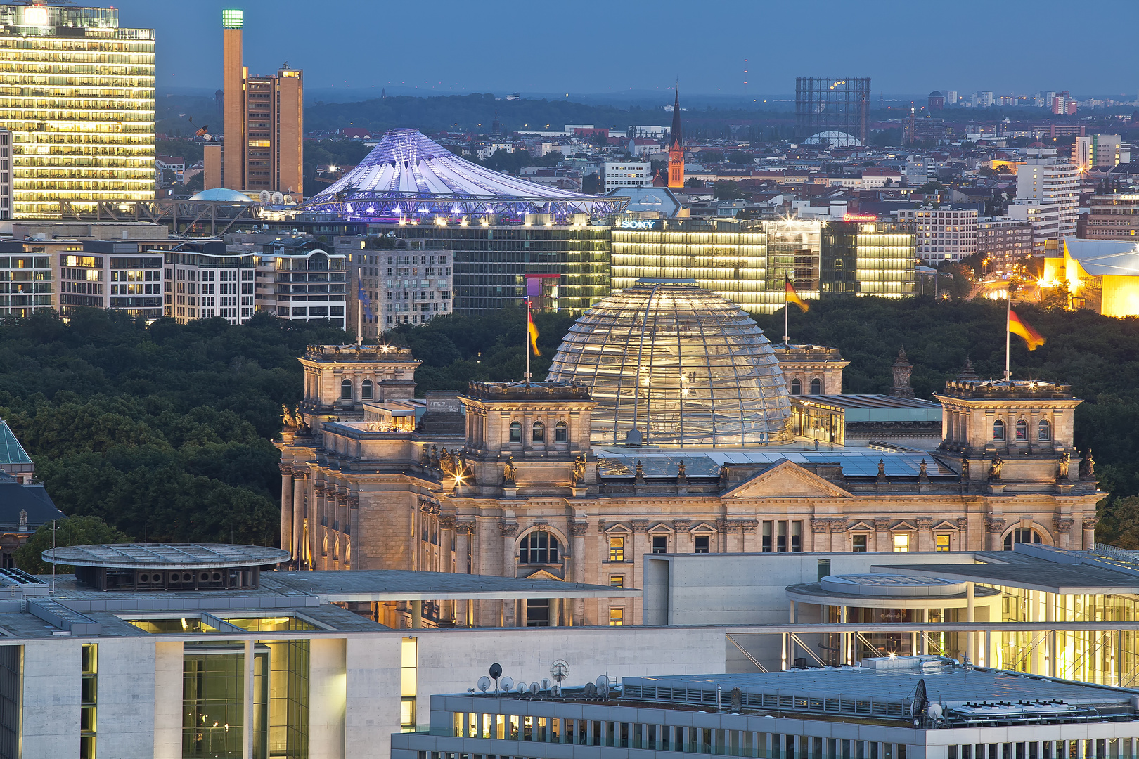 Sammlung der Sehenswürdigkeiten Berlin