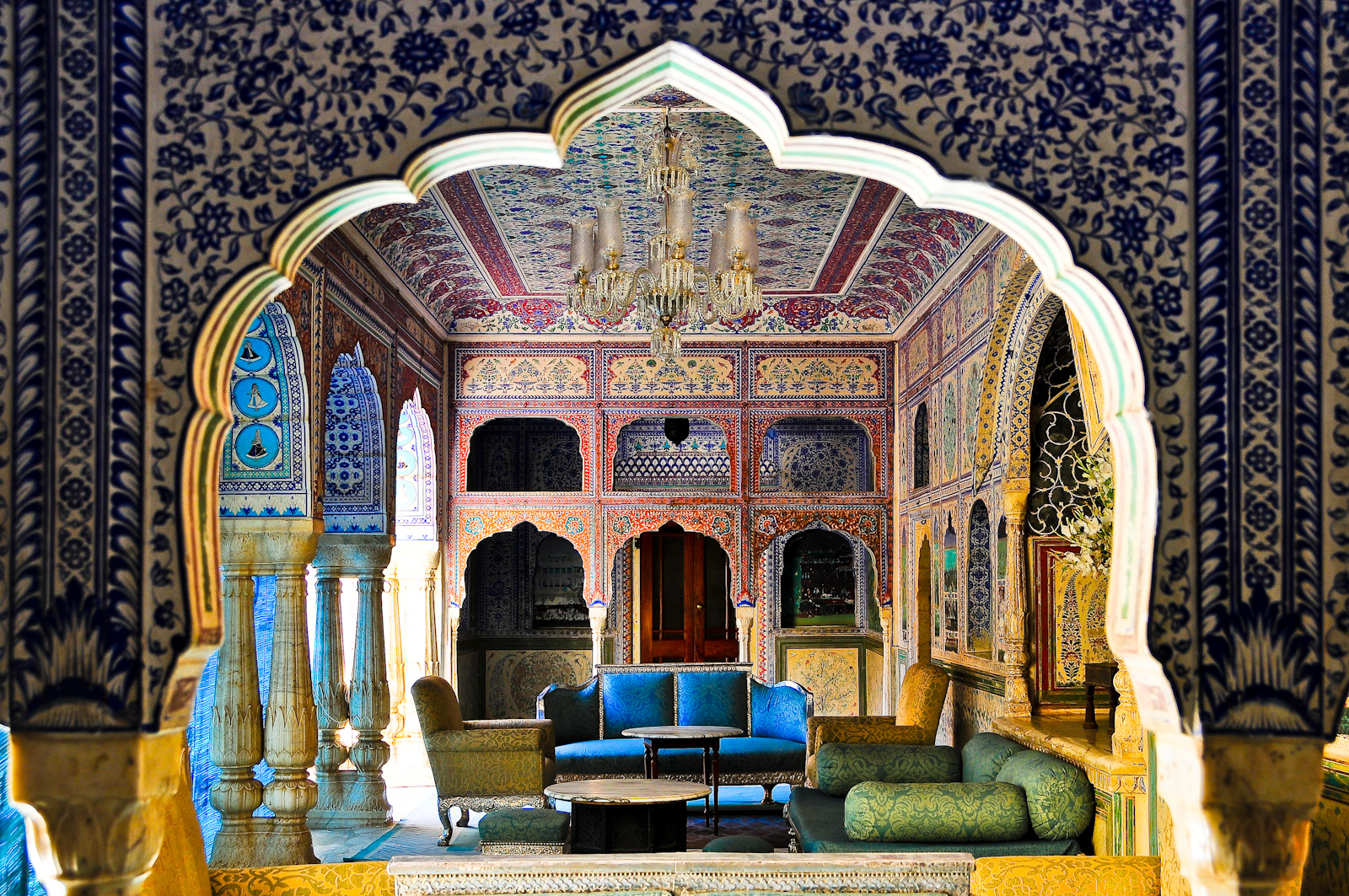 Samode Palace bei Jaipur