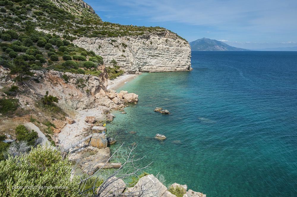 Samos - beach on the south coast