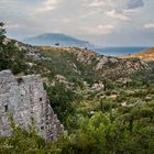 Samos - Evening over Imvrasos valley