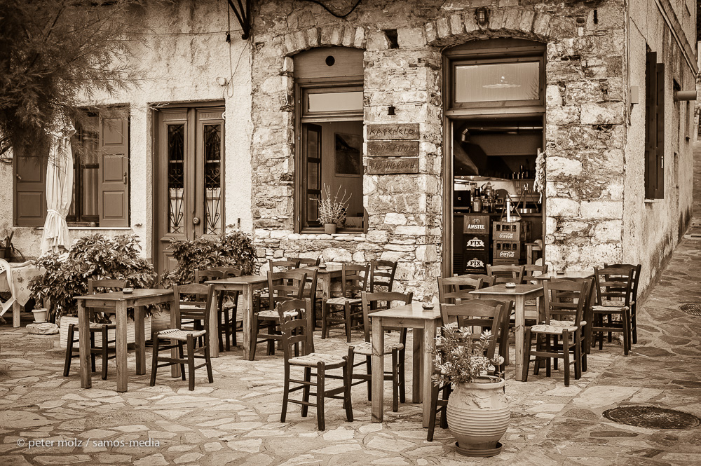 Samos - Kafenio Barba Giannakaki