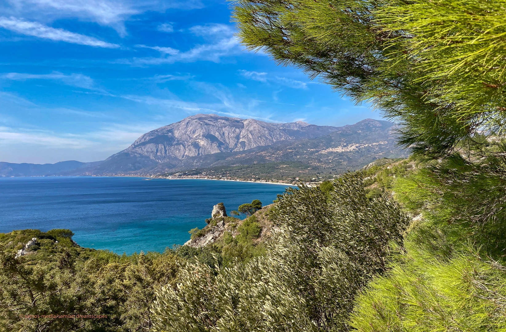 Samos - Südwestküste mit Kerkismassiv