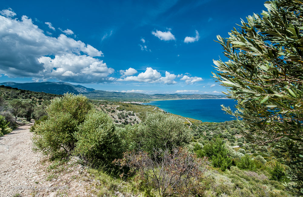 Samos - View towards Ireon