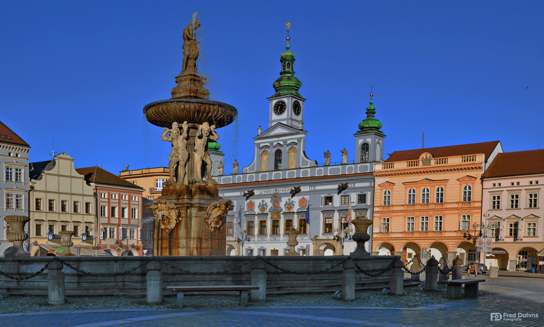 Samson Brunnen, Budweis Tschechien