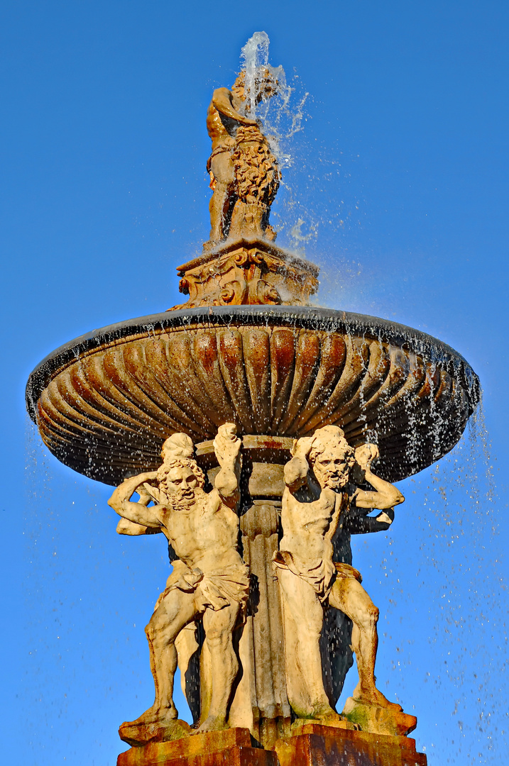 Samson Brunnen, Budweis Tschechien III